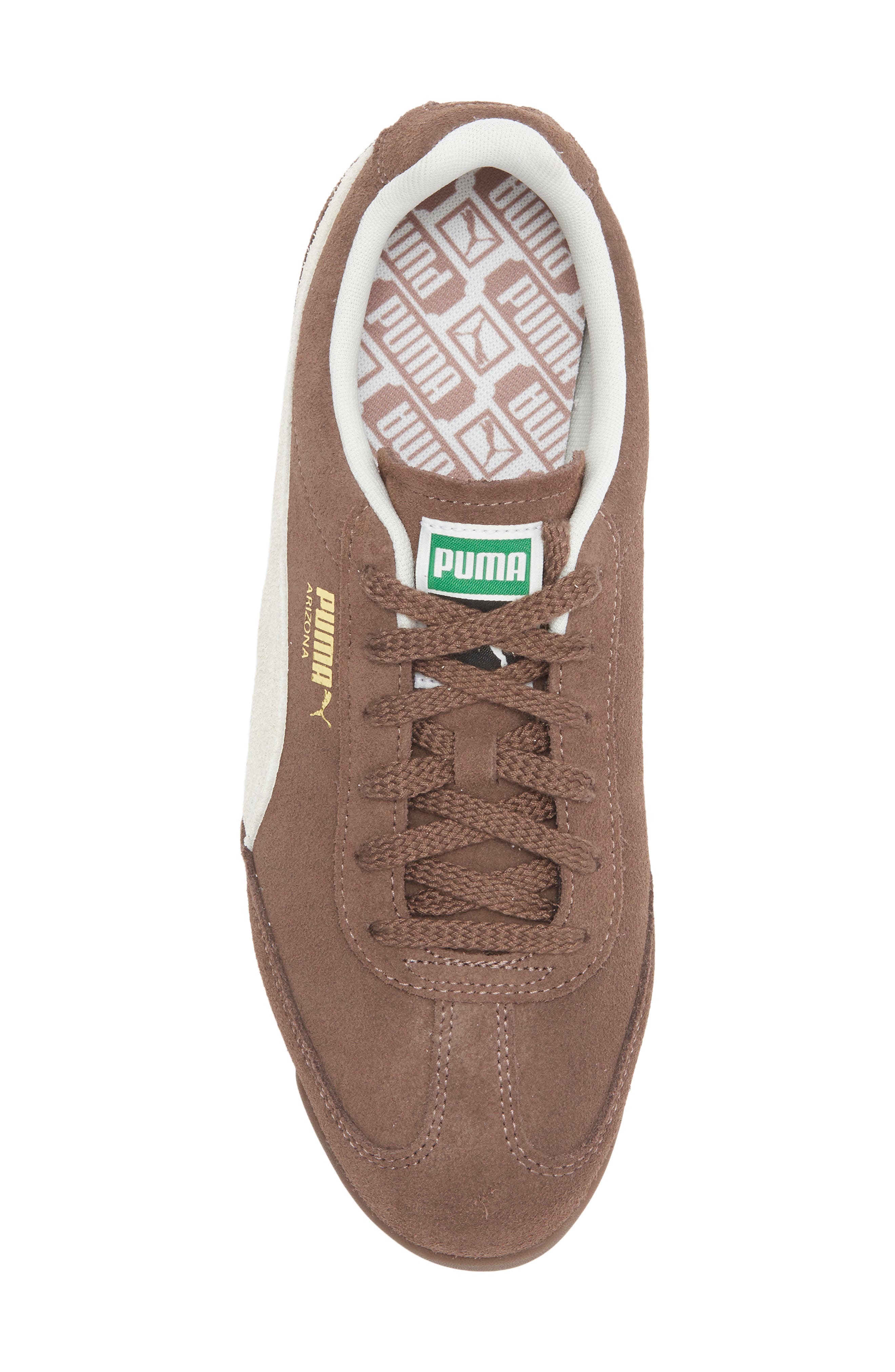 PUMA Arizona Sneaker, Alternate, color, Brown Suede