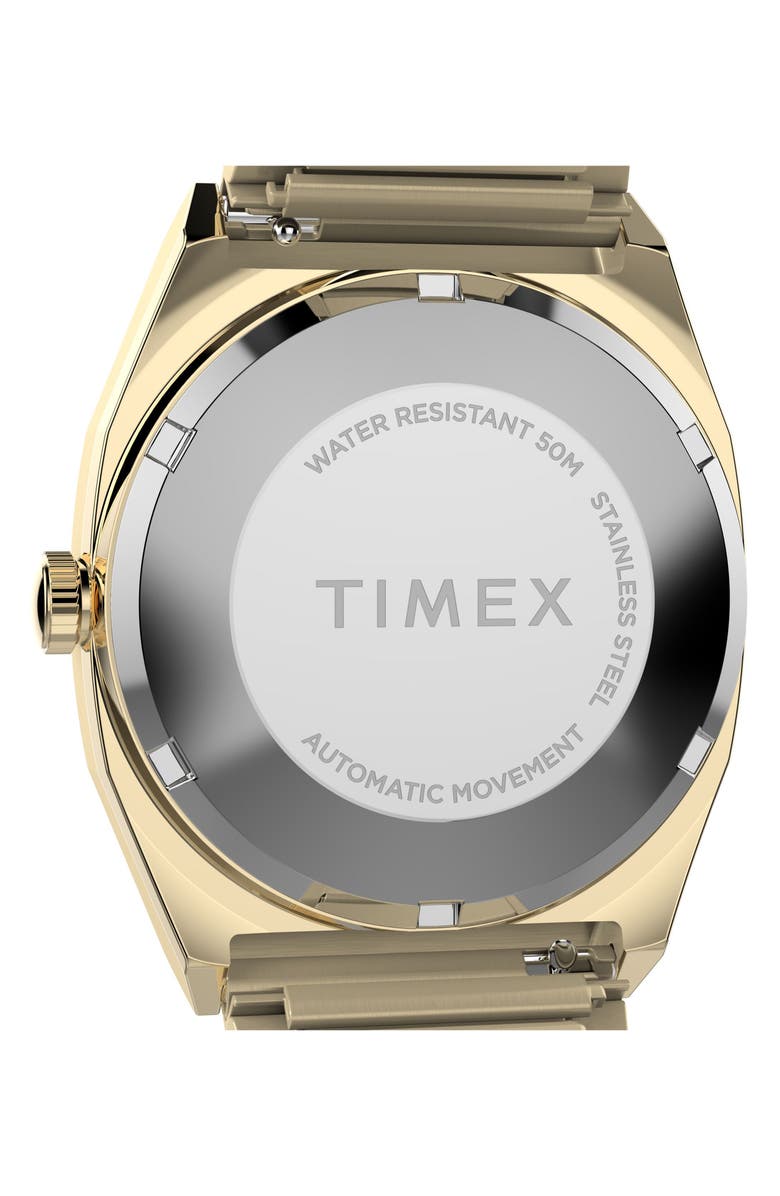 Timex<sup>®</sup> Automatic 1983 E-Line Reissue Bracelet Watch, 34mm, Alternate, color, Gold-Tone