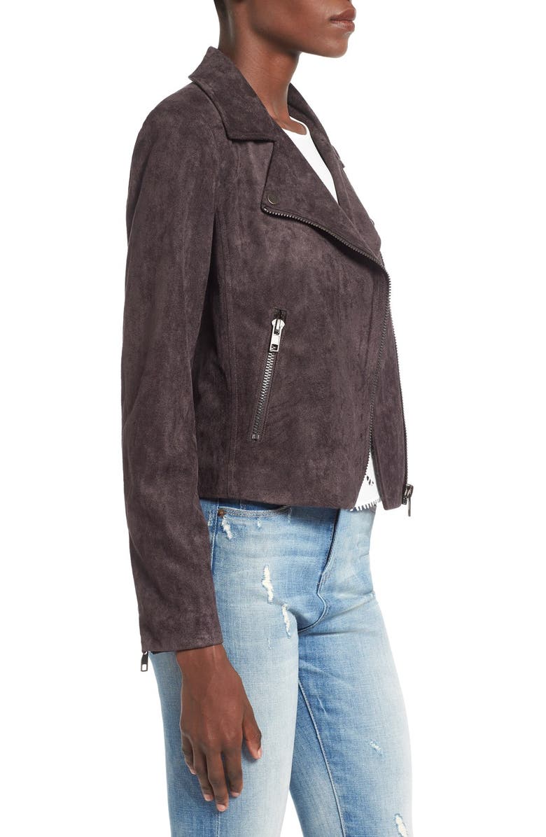 ASTR the Label ASTR Faux Suede Moto Jacket, Alternate, color,