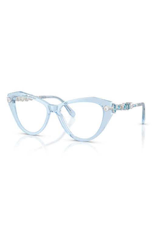Swarovski 53mm Cat Eye Optical Glasses