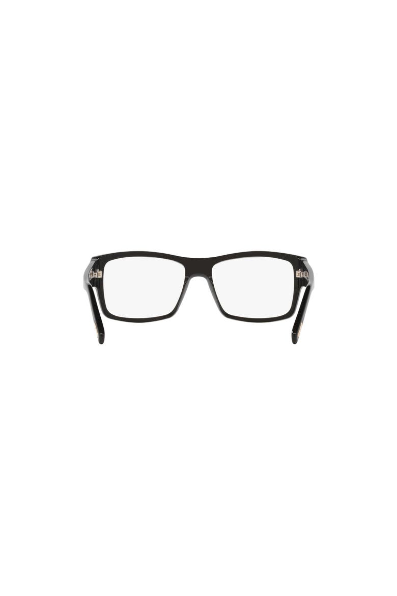 55mm Square optical glasses, Alternate, color, Black