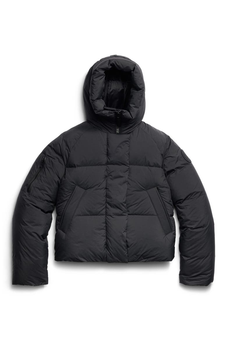Chilliwack 750 Fill Power Down Puffer Jacket, Alternate, color, BLACK