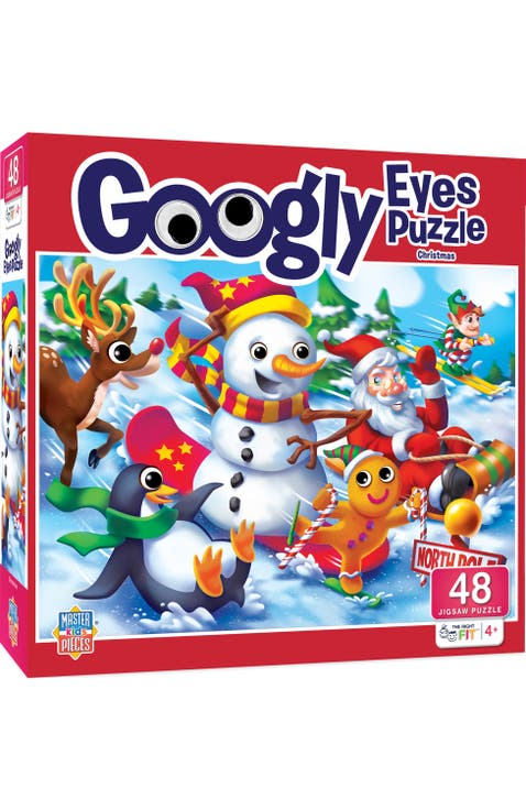 Googly Eyes Christmas 48 Piece Puzzle