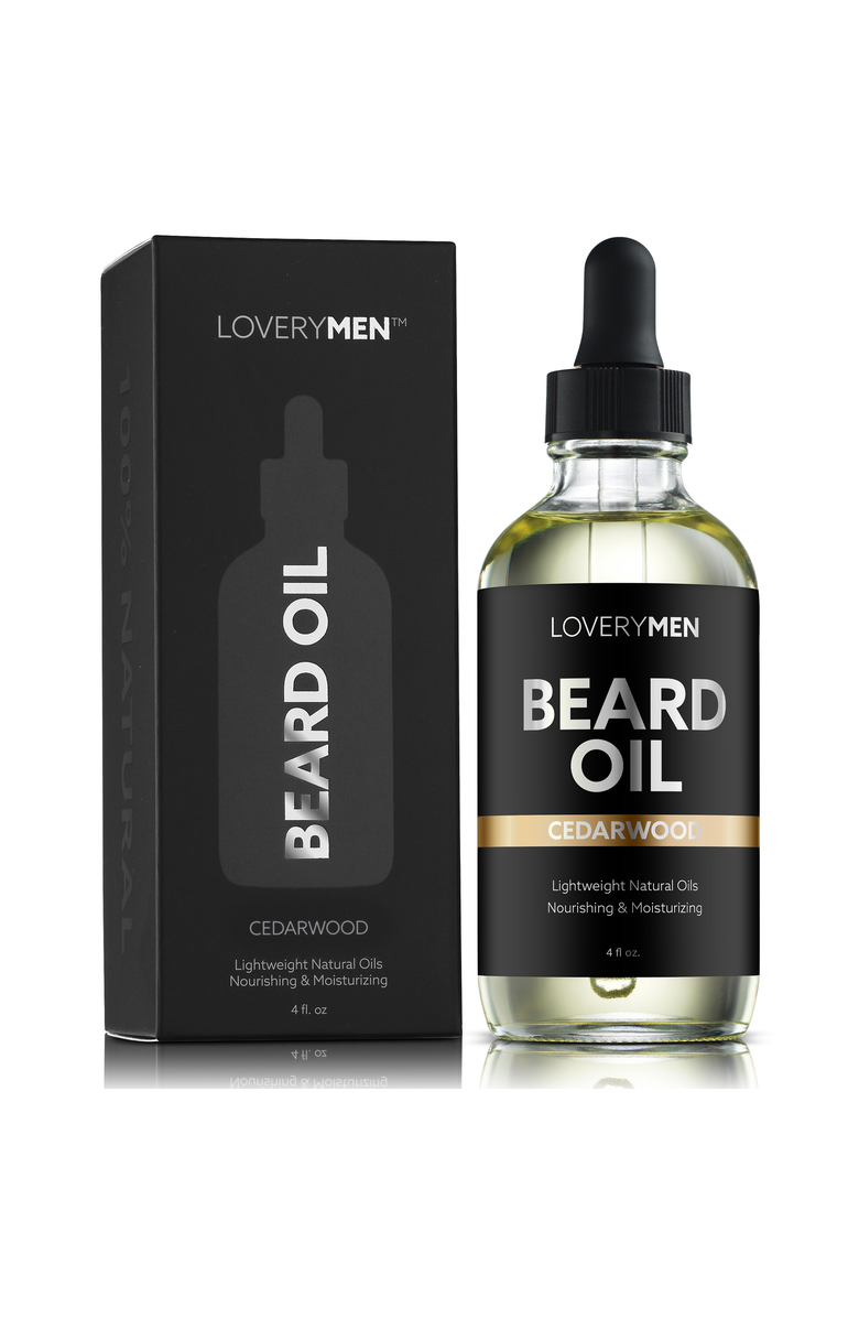 Lovery Beard Oil, Main, color, Cedarwood