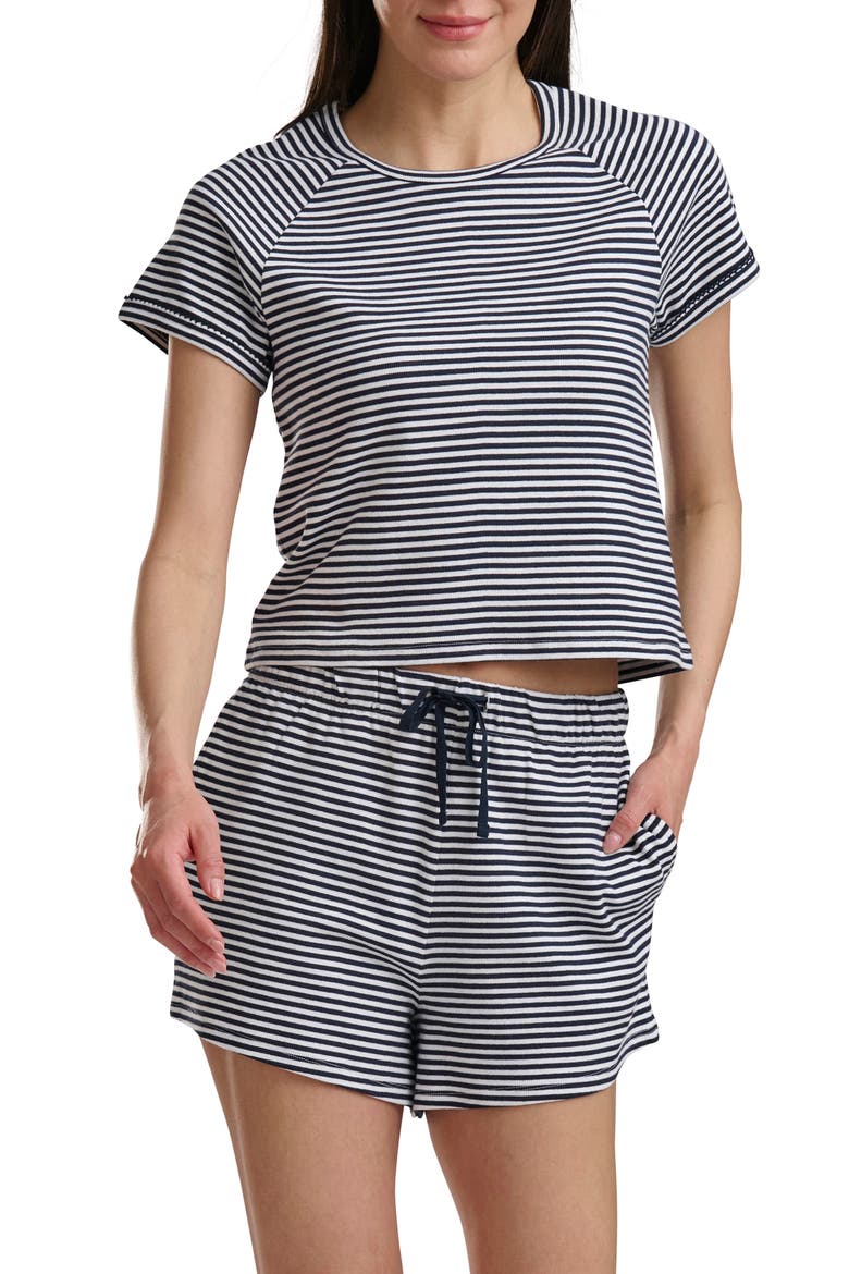 Short Pajamas, Alternate, color, NAVYBLUE
