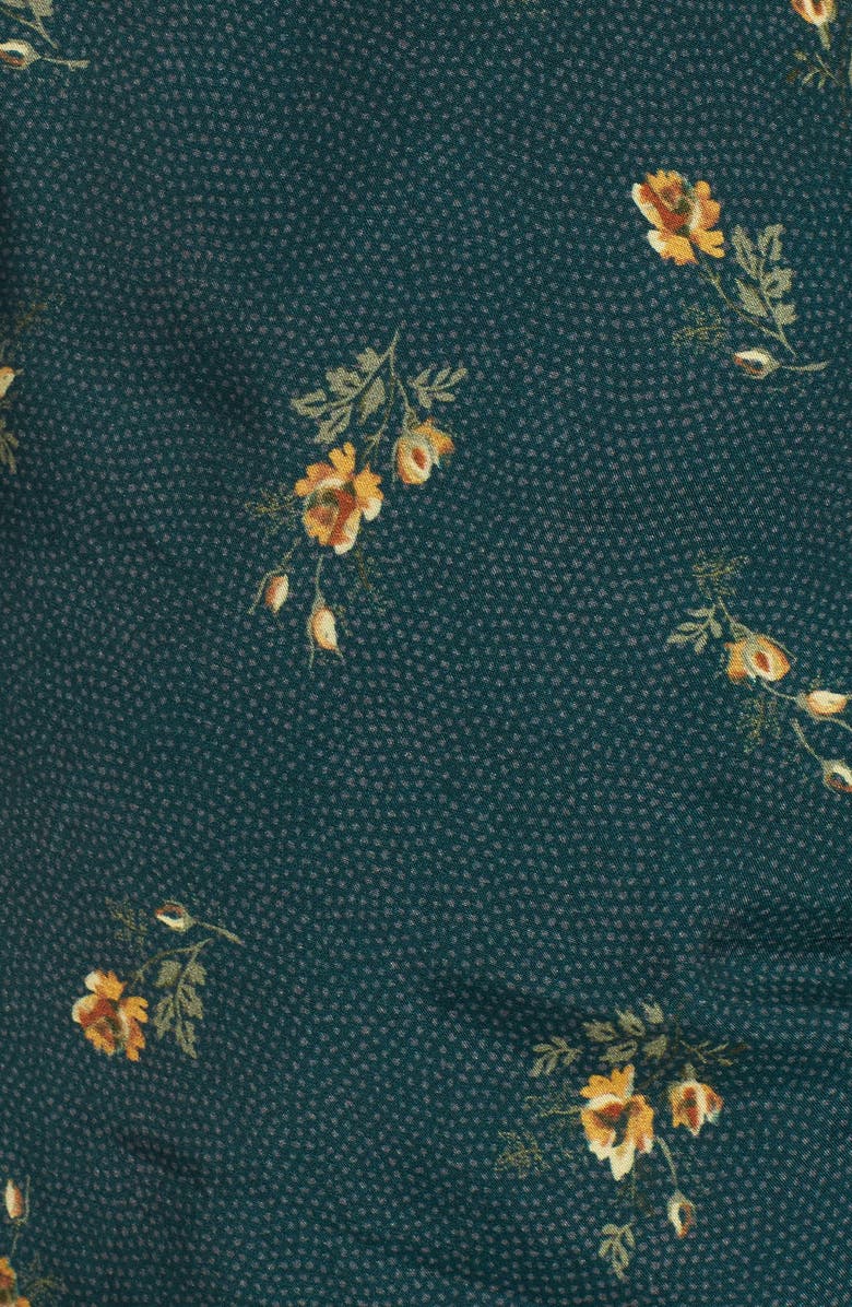 Hinge Floral Spot Wrap Top, Alternate, color,