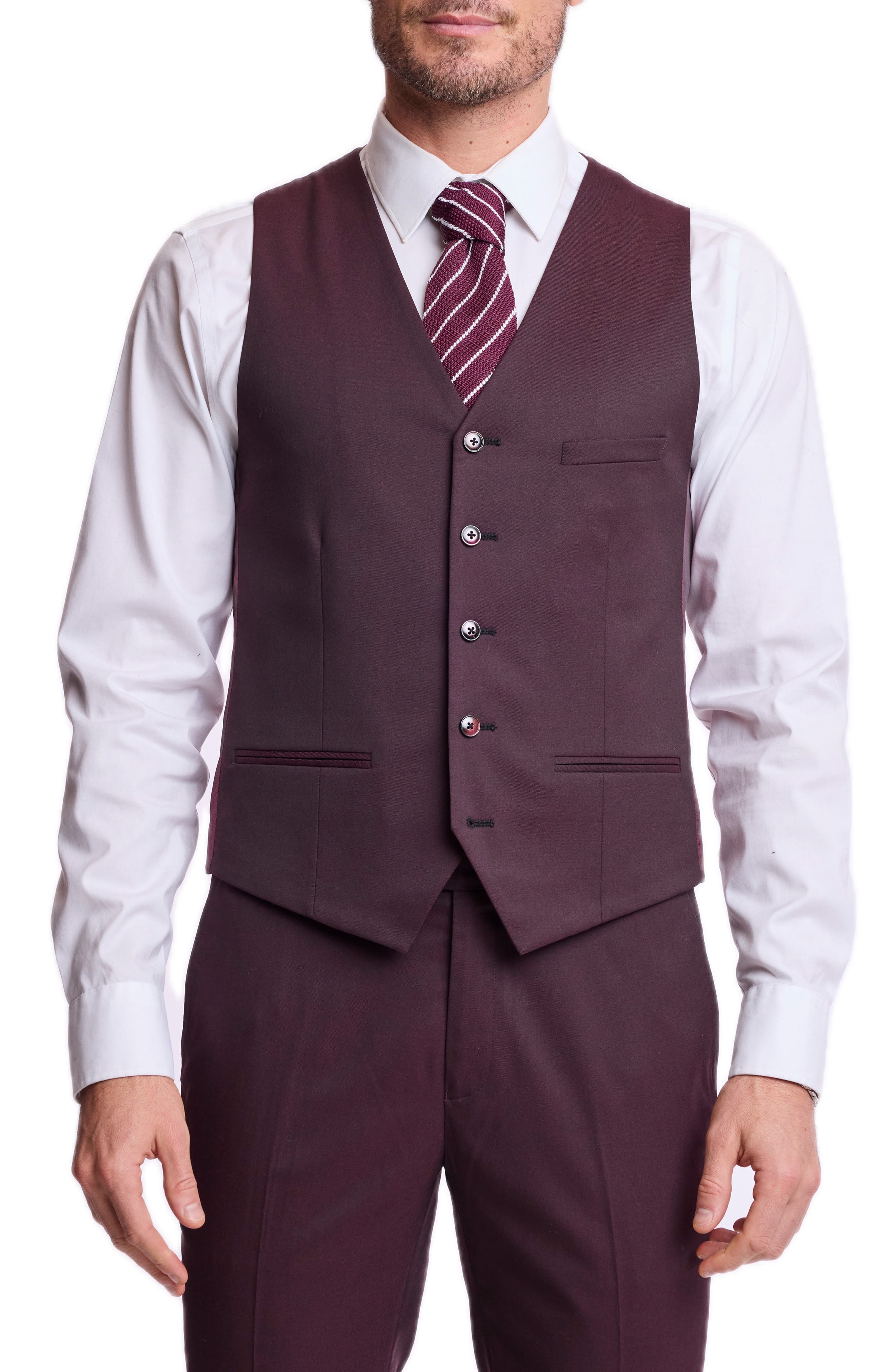 Eaton Slim Fit Stretch Suit Vest