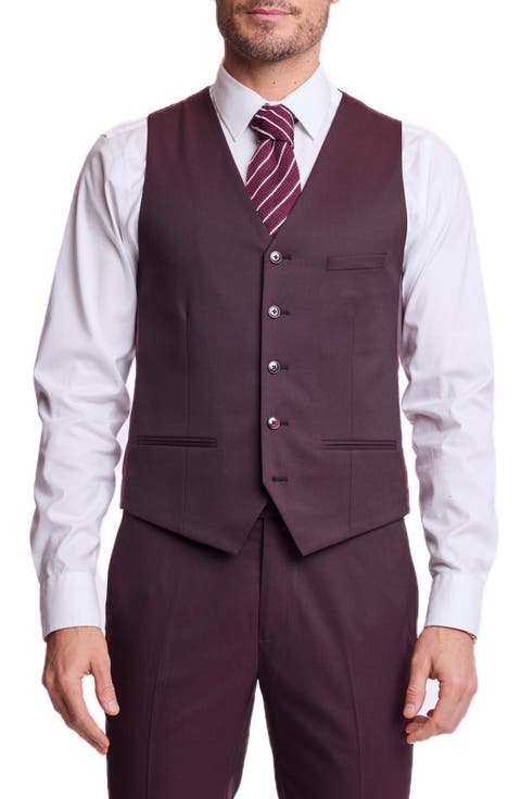 Eaton Slim Fit Stretch Suit Vest