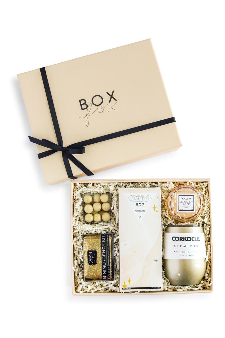 Birthday Gift Box, Main, color, NUDE