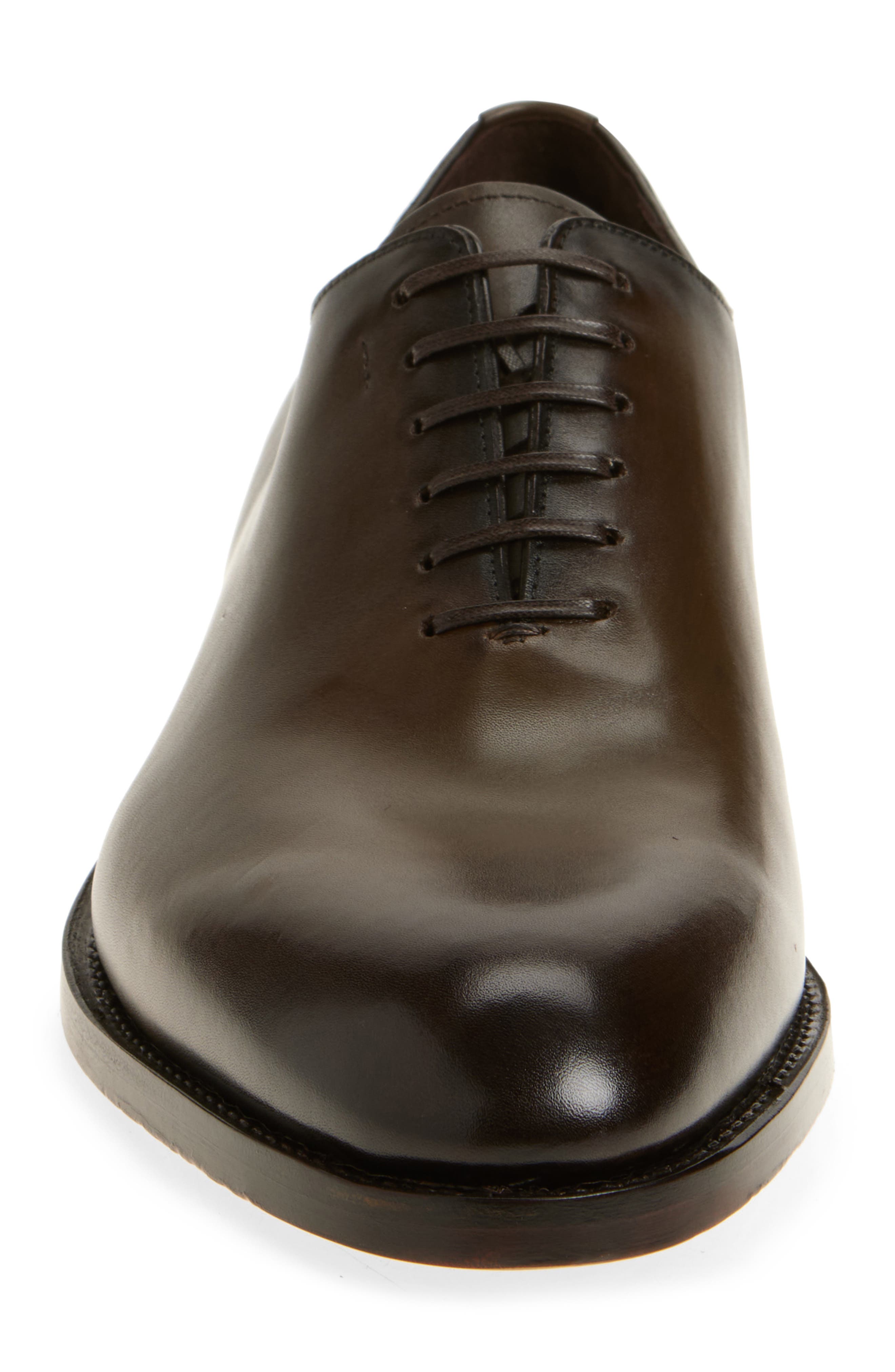 FERRAGAMO Angiolo Wholecut Shoe, Alternate, color, New Olive