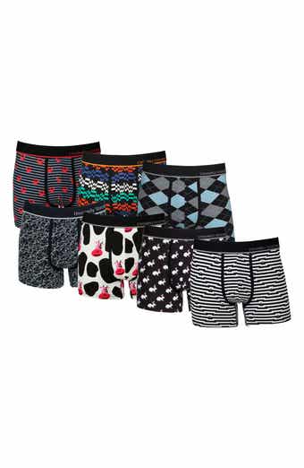 UNSIMPLY STITCHED 7-Pack Assorted Stretch Cotton Trunks