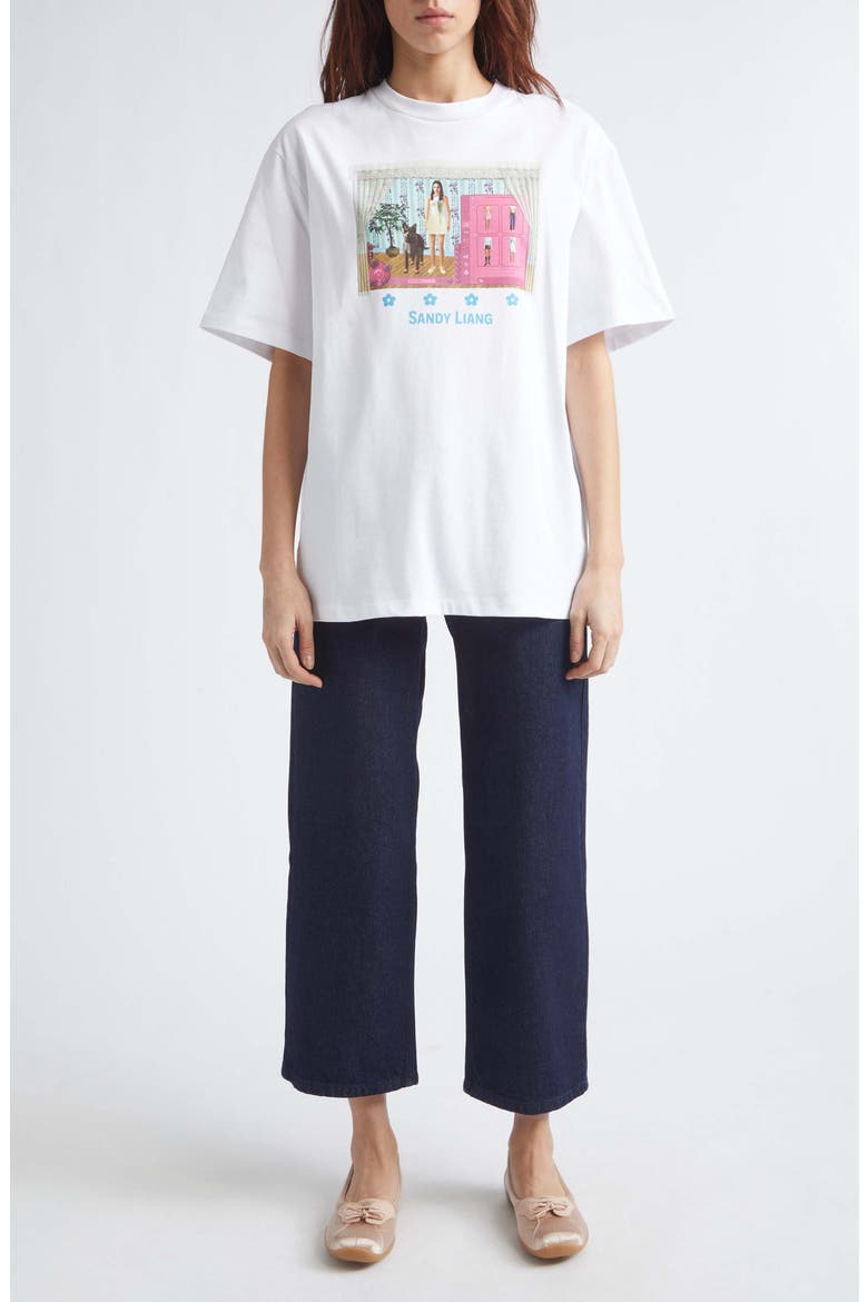 Thesis Ankle Wide Leg Jeans, Alternate, color, INDIGO