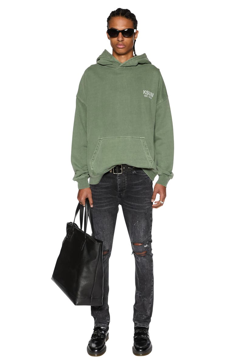 Ksubi State Ekcess Hash Cotton Hoodie, Alternate, color, 