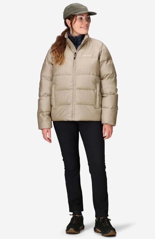 Marmot Guides 700 Fill Power Down Water Repellent Jacket In Neutral