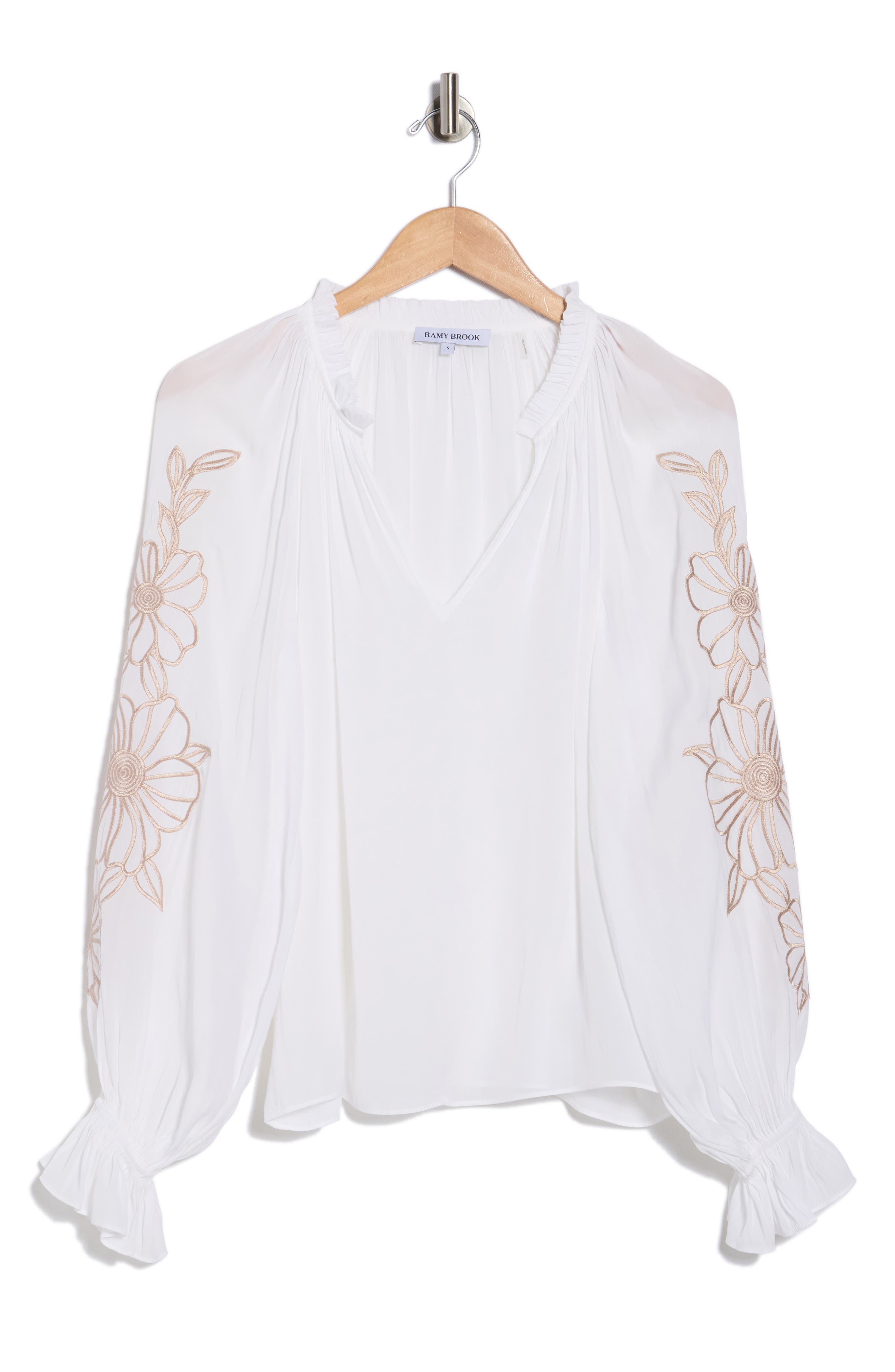 Ramy Brook Sakura Woven Top