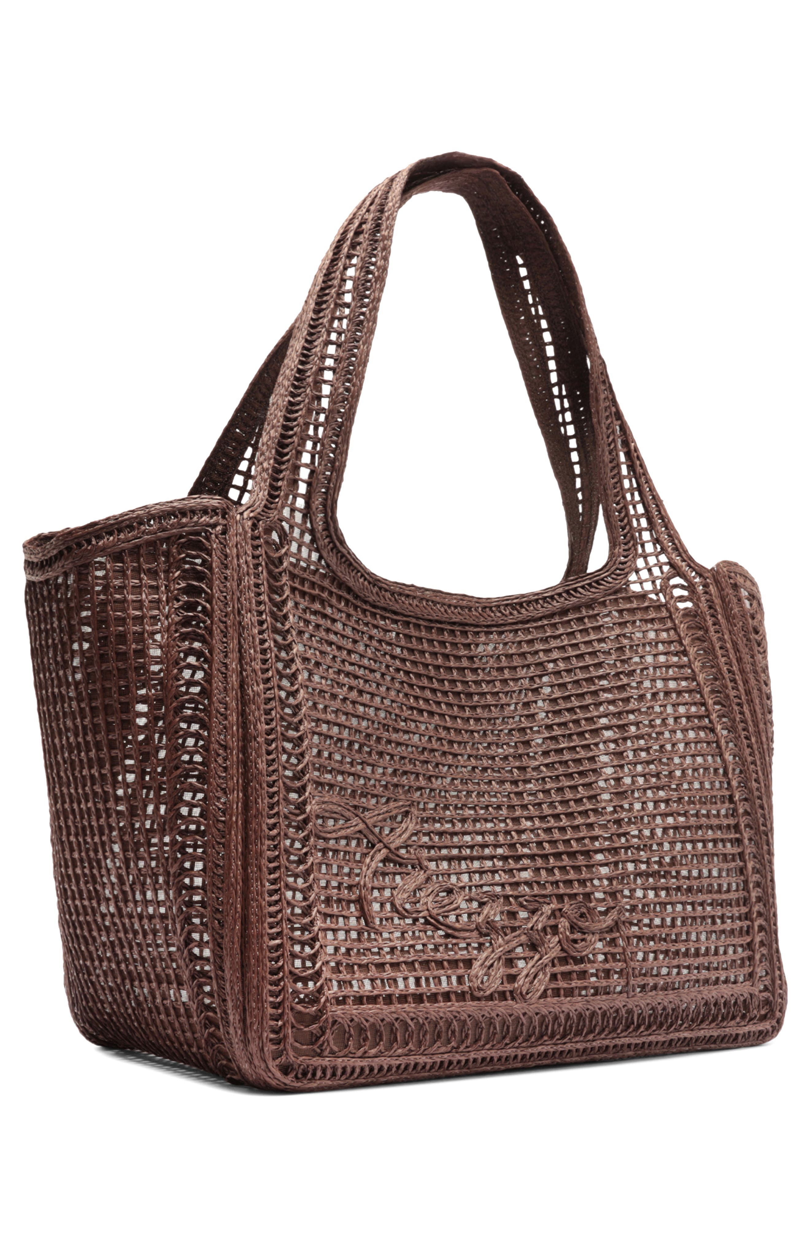 Arezzo Large Isla Shopping Bag, Alternate, color, New Cocoa/ New Cocoa
