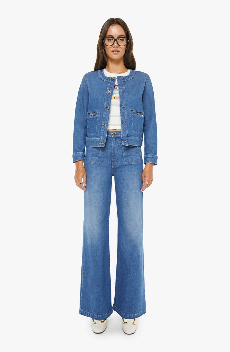 MOTHER The Stashed Picky Denim Jacket, Alternate, color, Whisk Me Away
