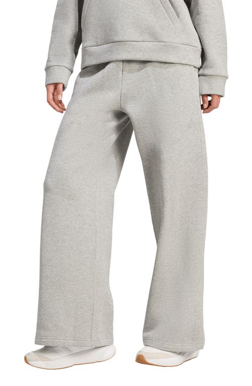 Adidas Originals Adidas All Szn Holiday Glitter Fleece Loose Pants In Animal Print