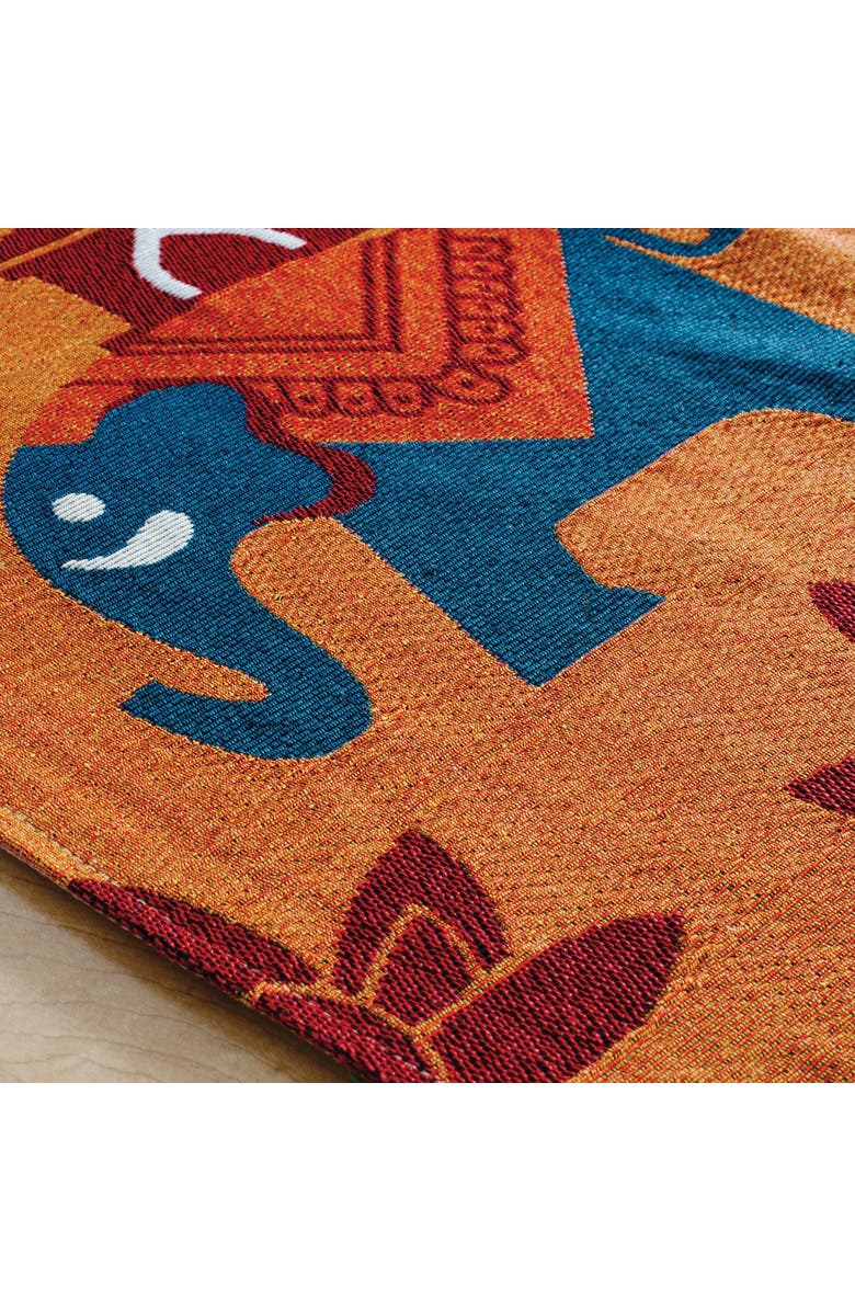 Kaplan Early Learning Company Indian Decorative Runner, Alternate, color, Orange