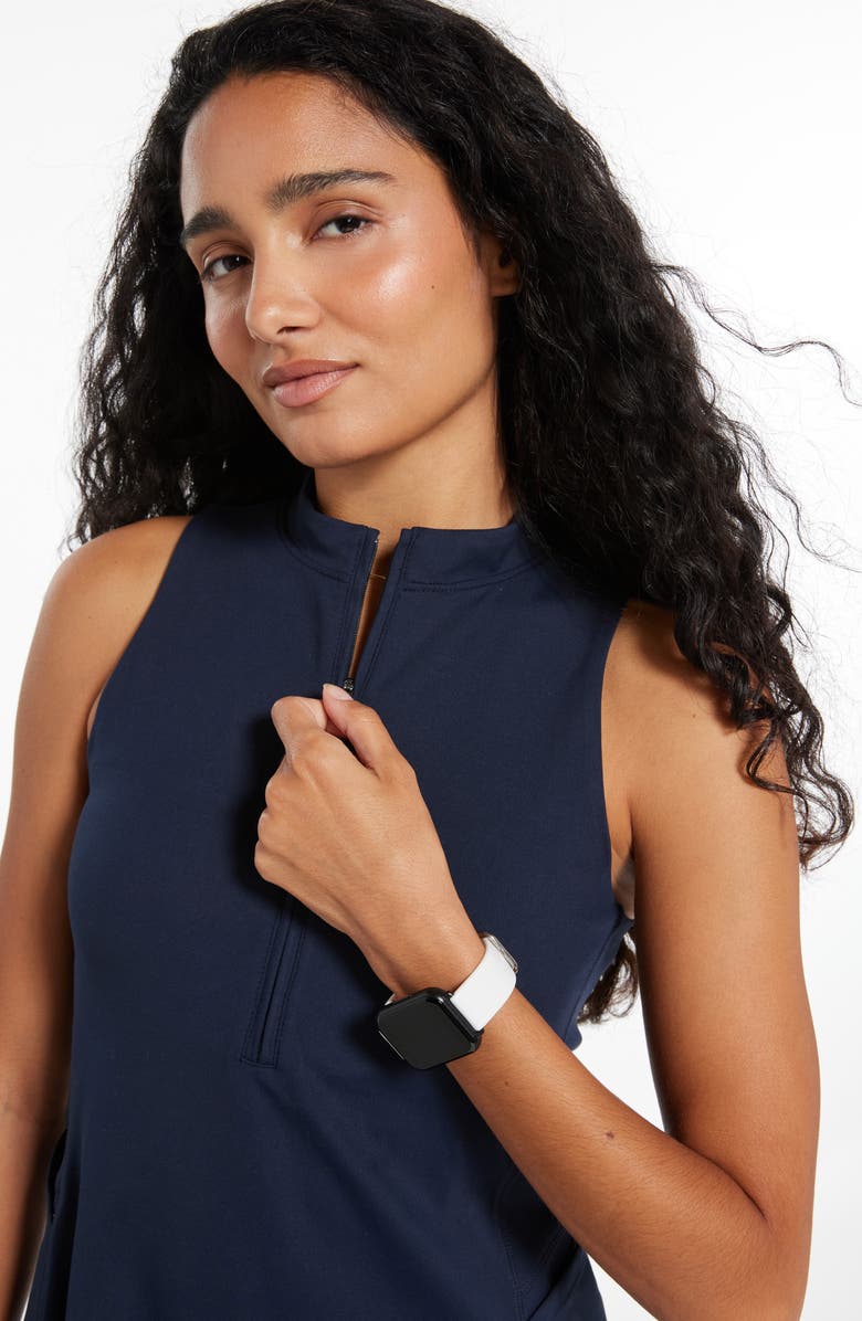 Zella Recreation Minidress & Shorts Set, Alternate, color, Navy Sapphire