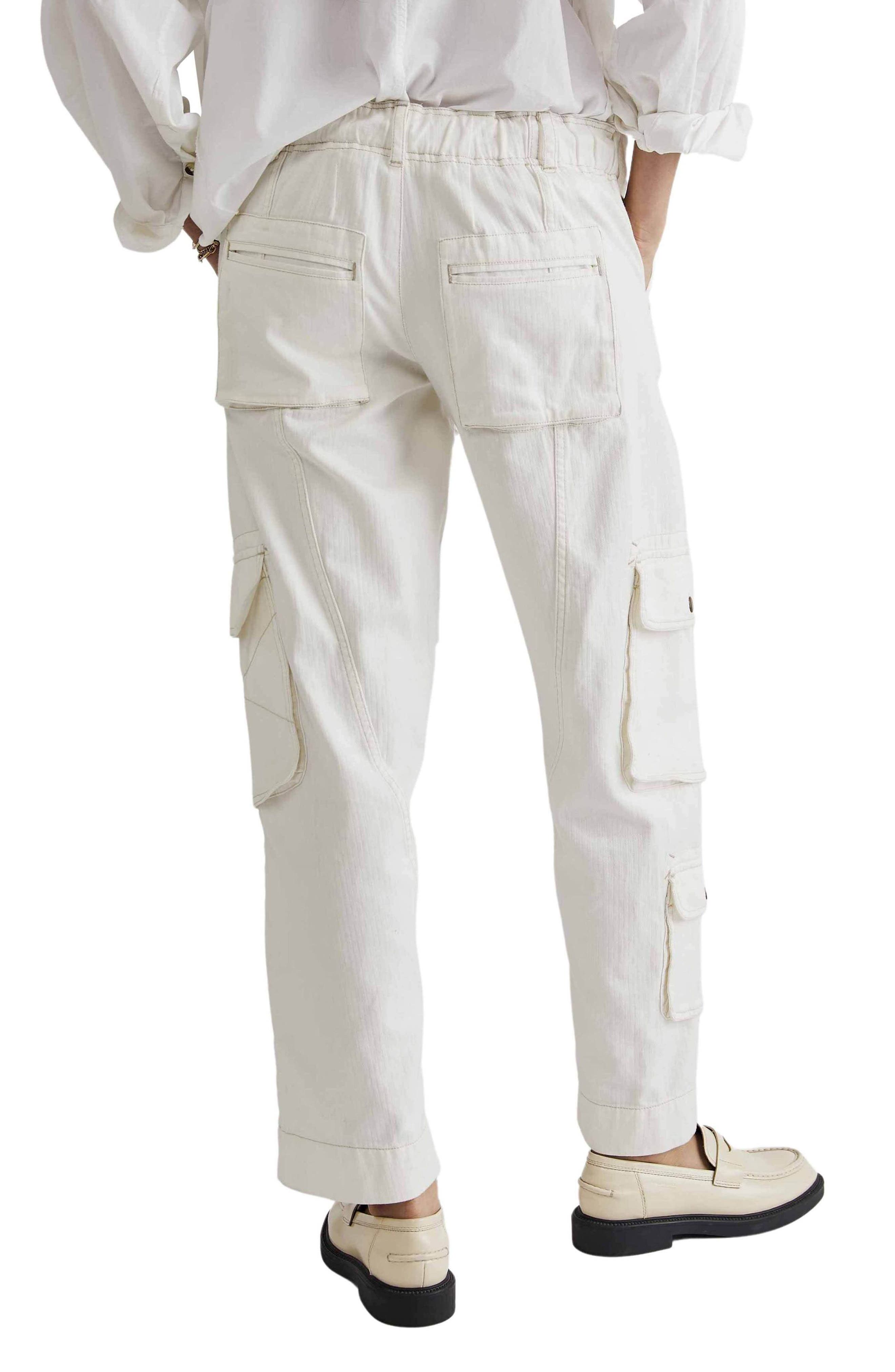 Tahiti Herringbone Cargo Pants - image 2