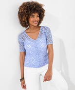 Jessica London Cable Crewneck Sweater