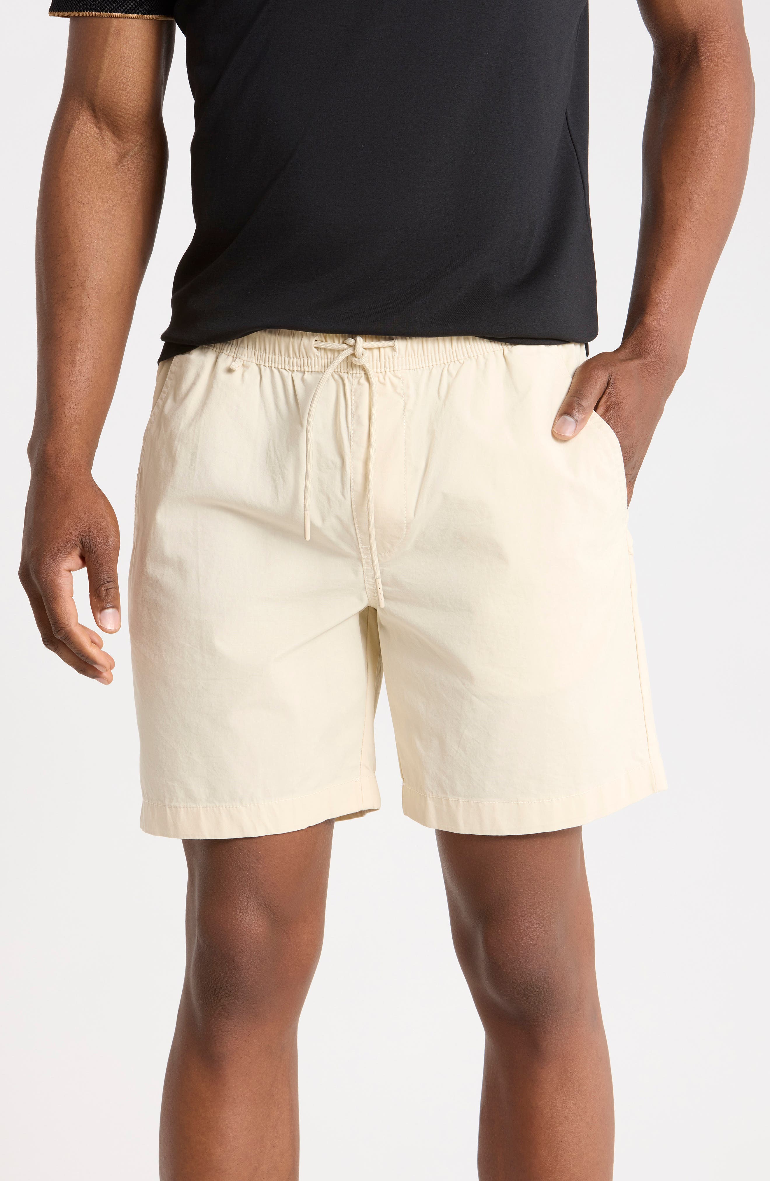 Solid Pull On Shorts
