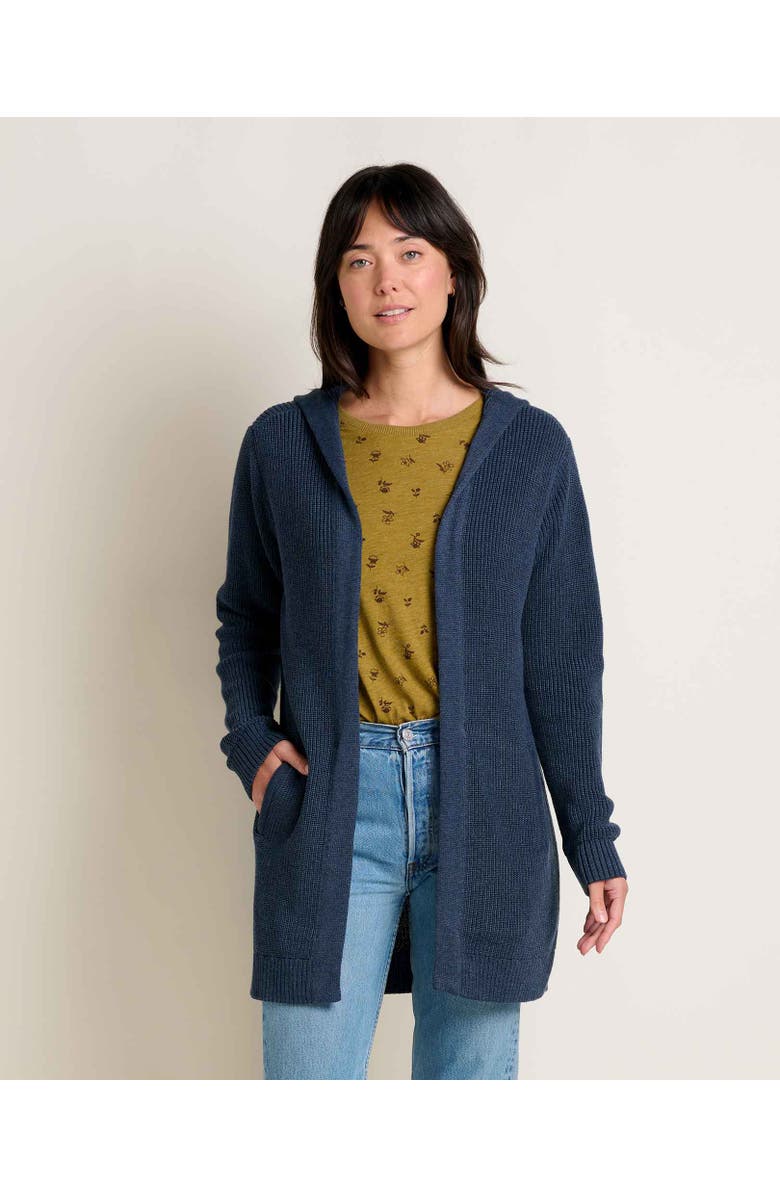 Toad & Co Moss Point Hoodie, Main, color, True Navy