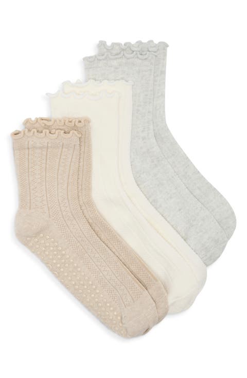 3-Pack Half Crew Socks