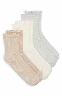 3-Pack Half Crew Socks
