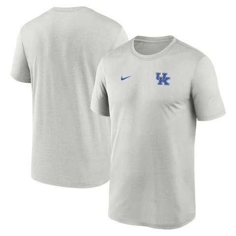 Men's Nike Gray Kentucky Wildcats 2025 Sideline Small Logo Legend Performance T-Shirt