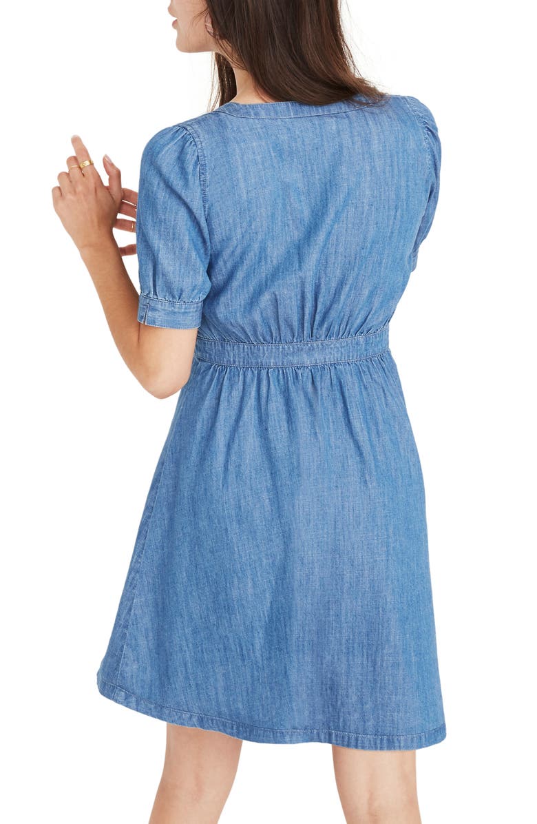 Madewell Denim Daylily Dress, Alternate, color, 