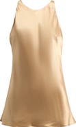 Reformation Saskia Silk Tank Top