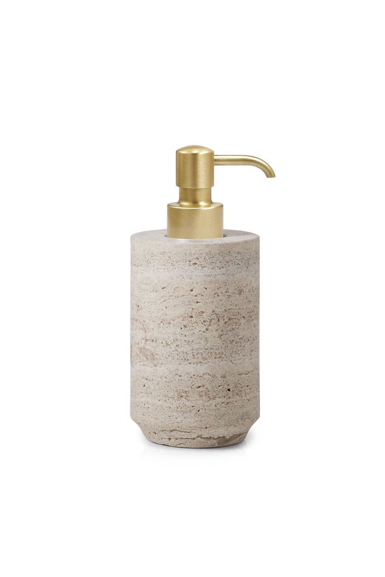 Pump Dispenser, Main, color, BEIGE-Bru Brs