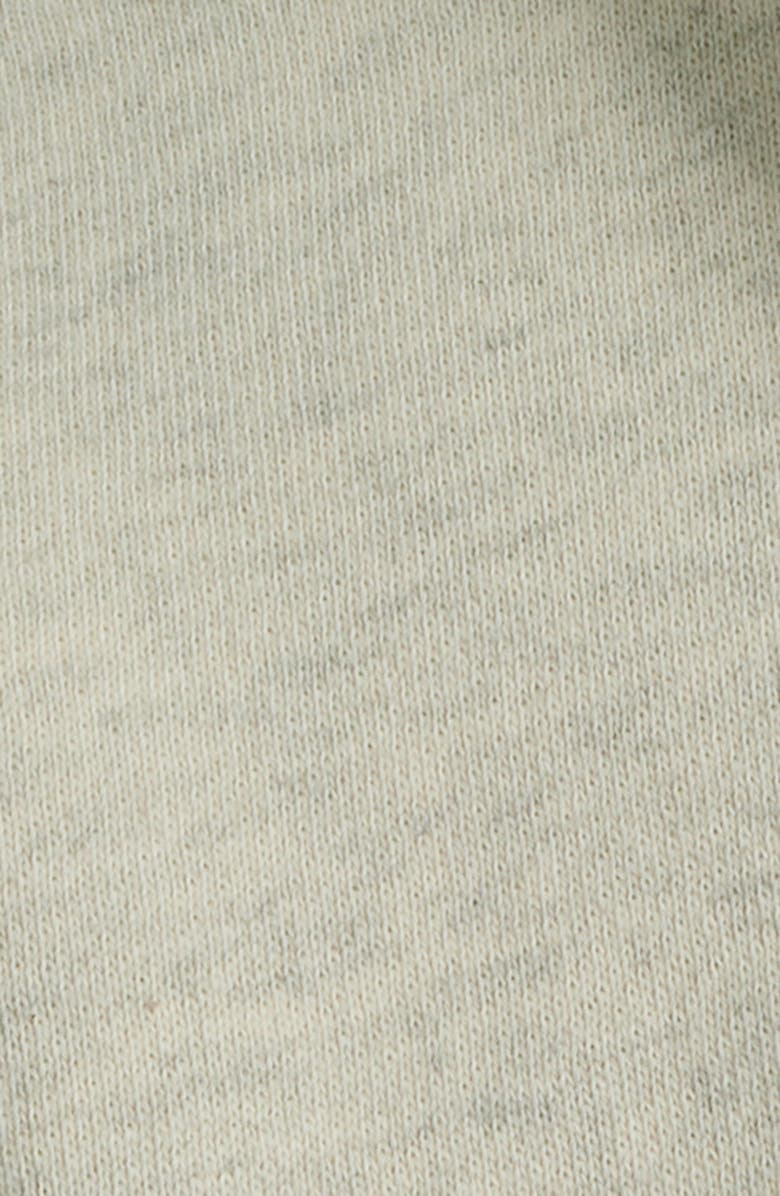 Fear of God Essentials Signature Classic Fit Zip Hoodie, Alternate, color, Oatmeal Heather/ Light Heather