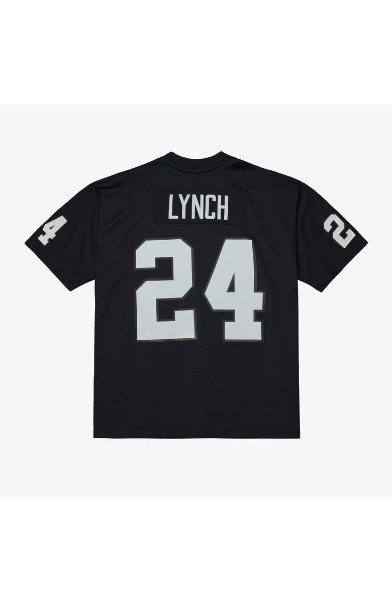 Mitchell & Ness Men's Mitchell & Ness Marshawn Lynch Black Oakland Raiders Legacy Replica Jersey, Alternate, color, Black