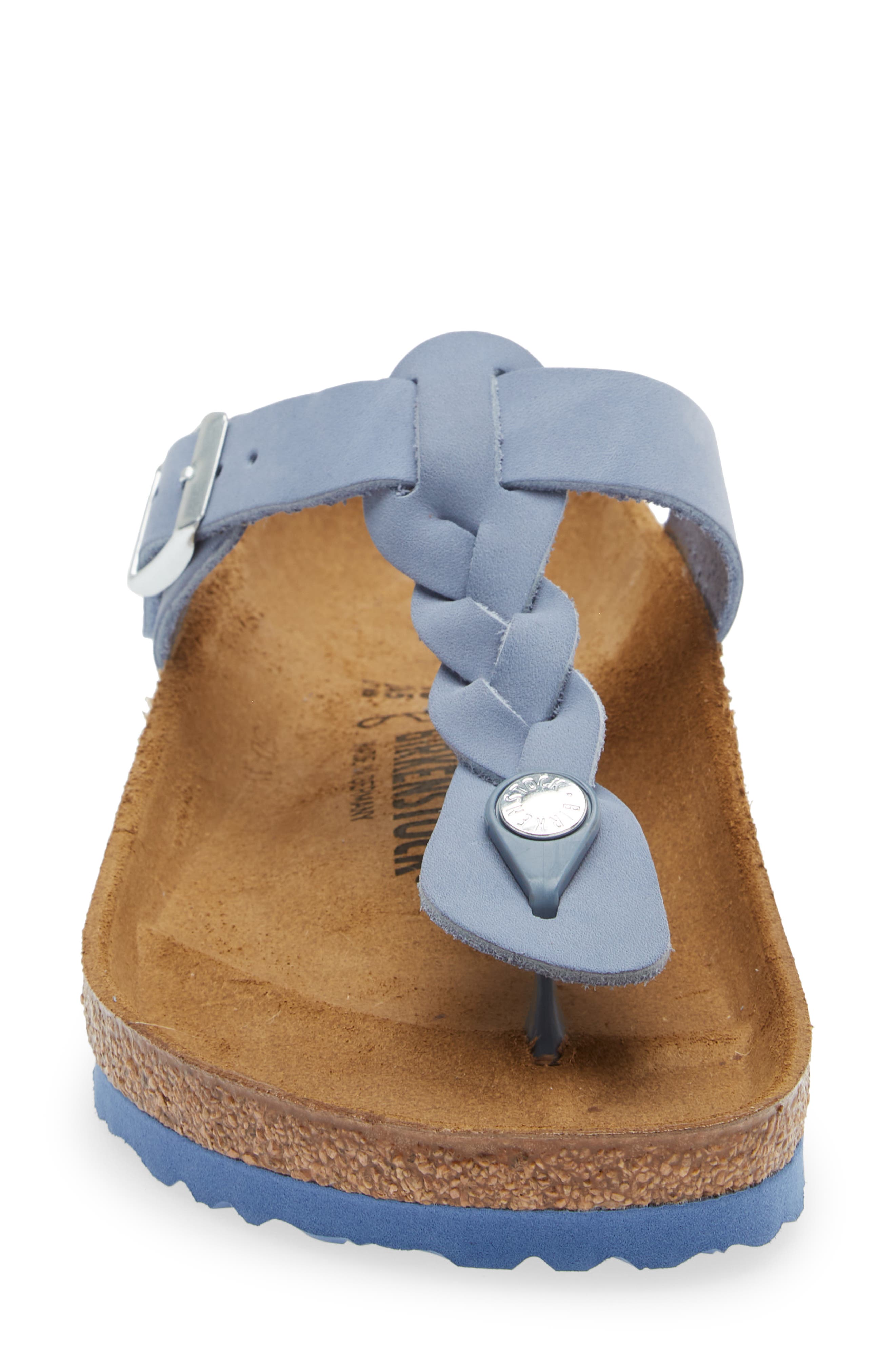 Birkenstock Gizeh Braided Slide Sandal, Alternate, color, 