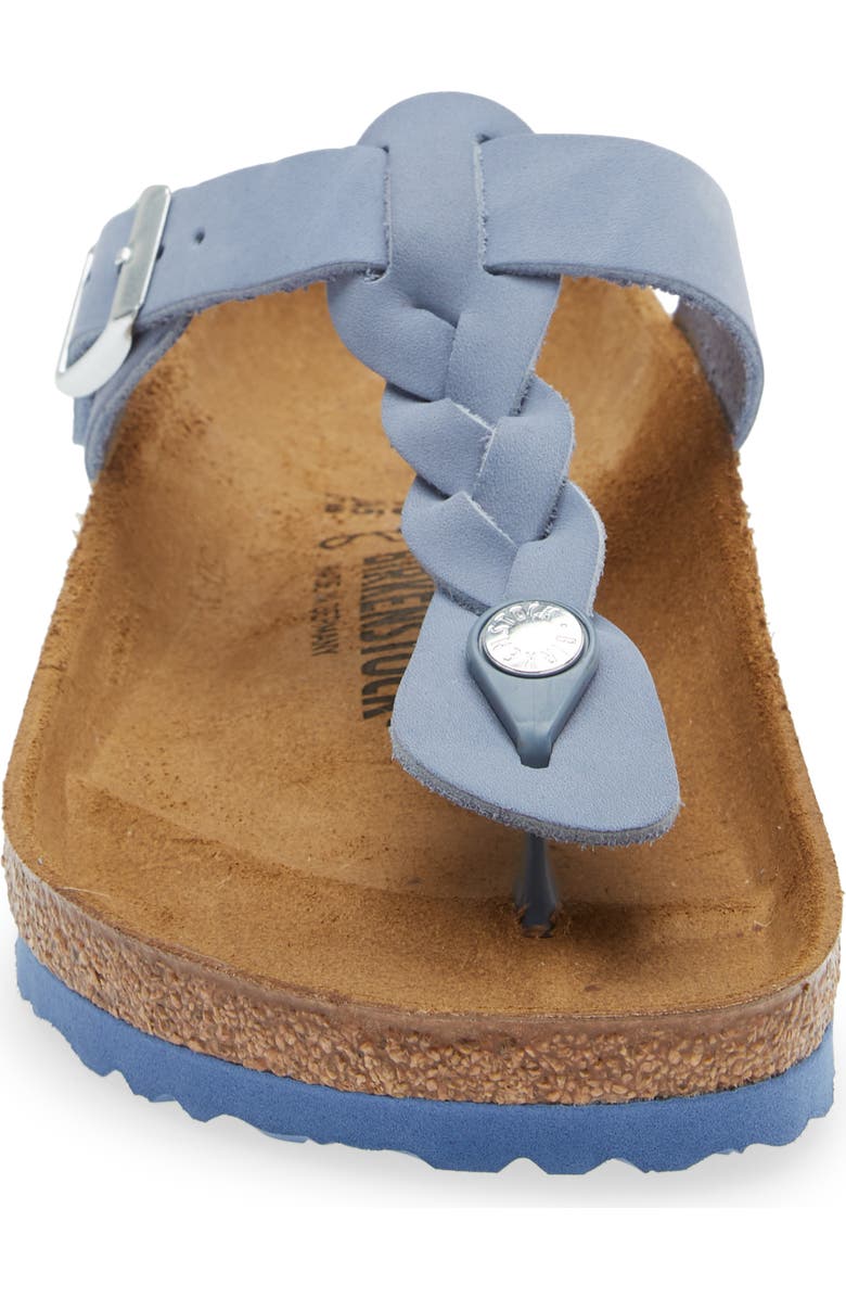 Birkenstock Gizeh Braided Slide Sandal, Alternate, color,