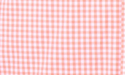 TAILORBYRD TAILORBYRD GINGHAM STRETCH COTTON BUTTON-UP SHIRT 