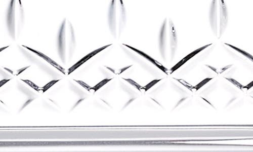 Waterford Lismore Crystal Picture Frame In Transparent