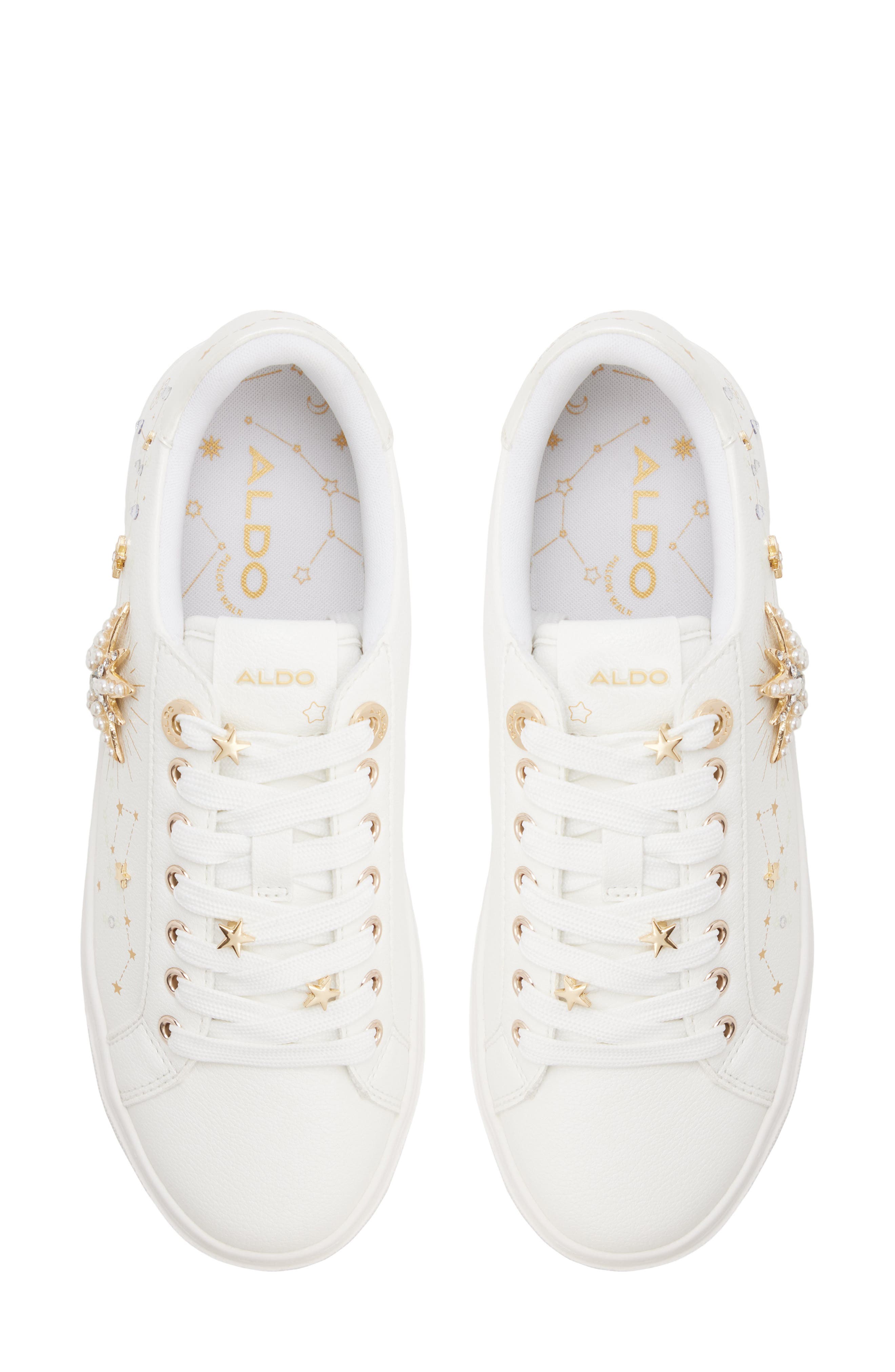 ALDO Starbright Platform Sneaker, Alternate, color, 