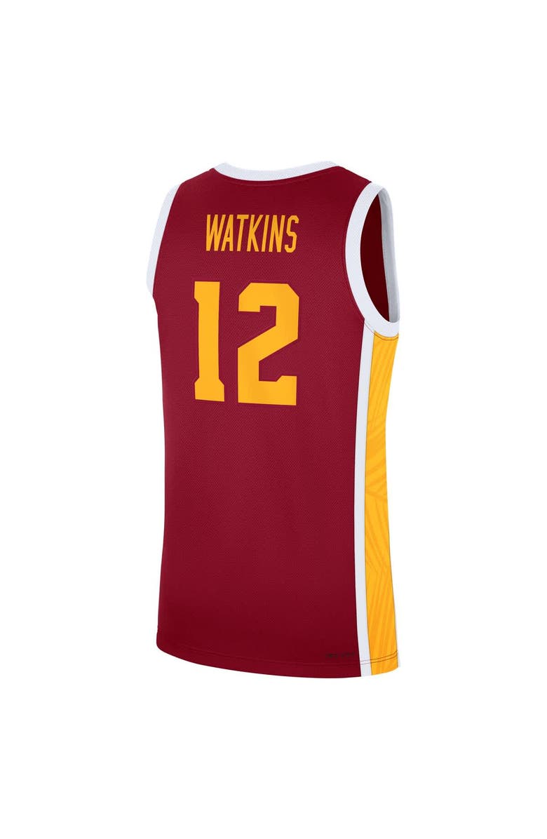Nike Men's Nike JuJu Watkins Cardinal USC Trojans Road Replica Basketball Jersey, Alternate, color, Cardinal
