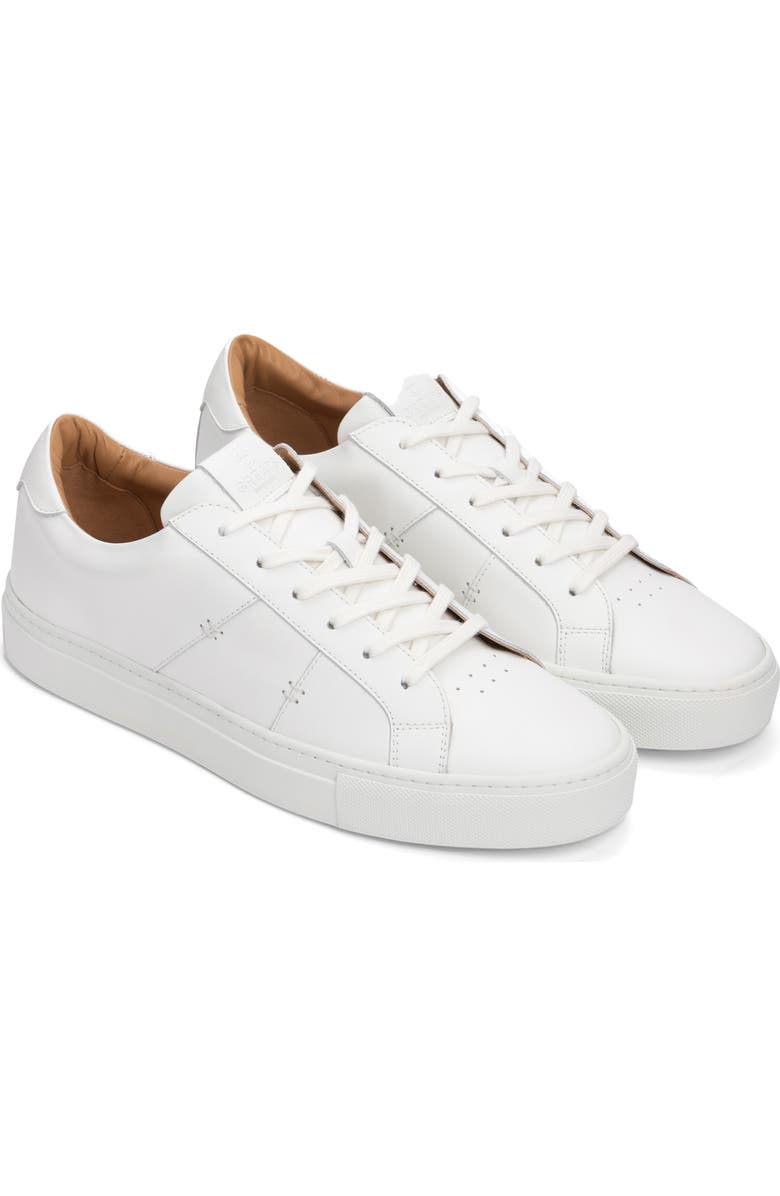 GREATS Royale 2.0 Leather Sneaker, Main, color, Blanco
