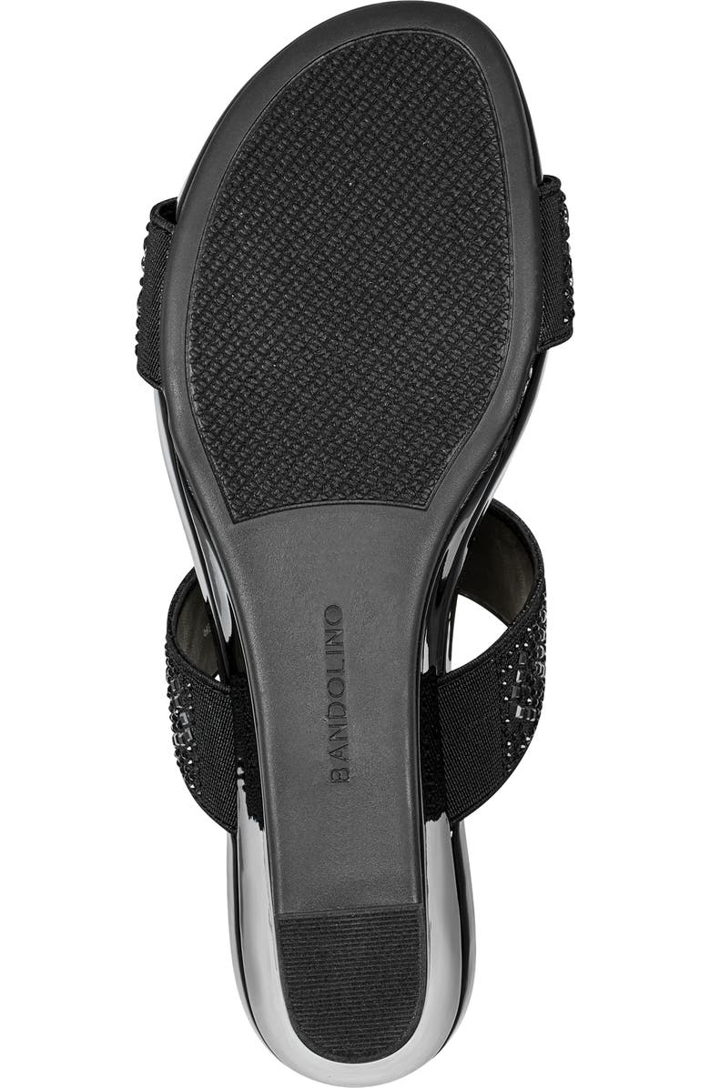 Bandolino Iluvit Wedge Sandal, Alternate, color, Black