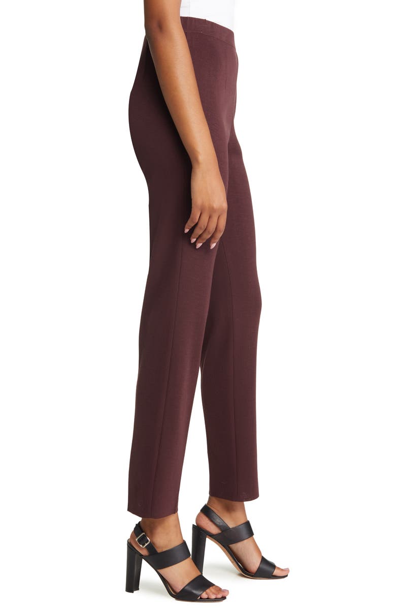 Ming Wang Pull-On Straight Leg Pants, Alternate, color, 