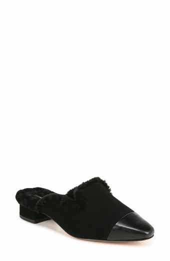 Veronica Beard Cecile Genuine Shearling Mule