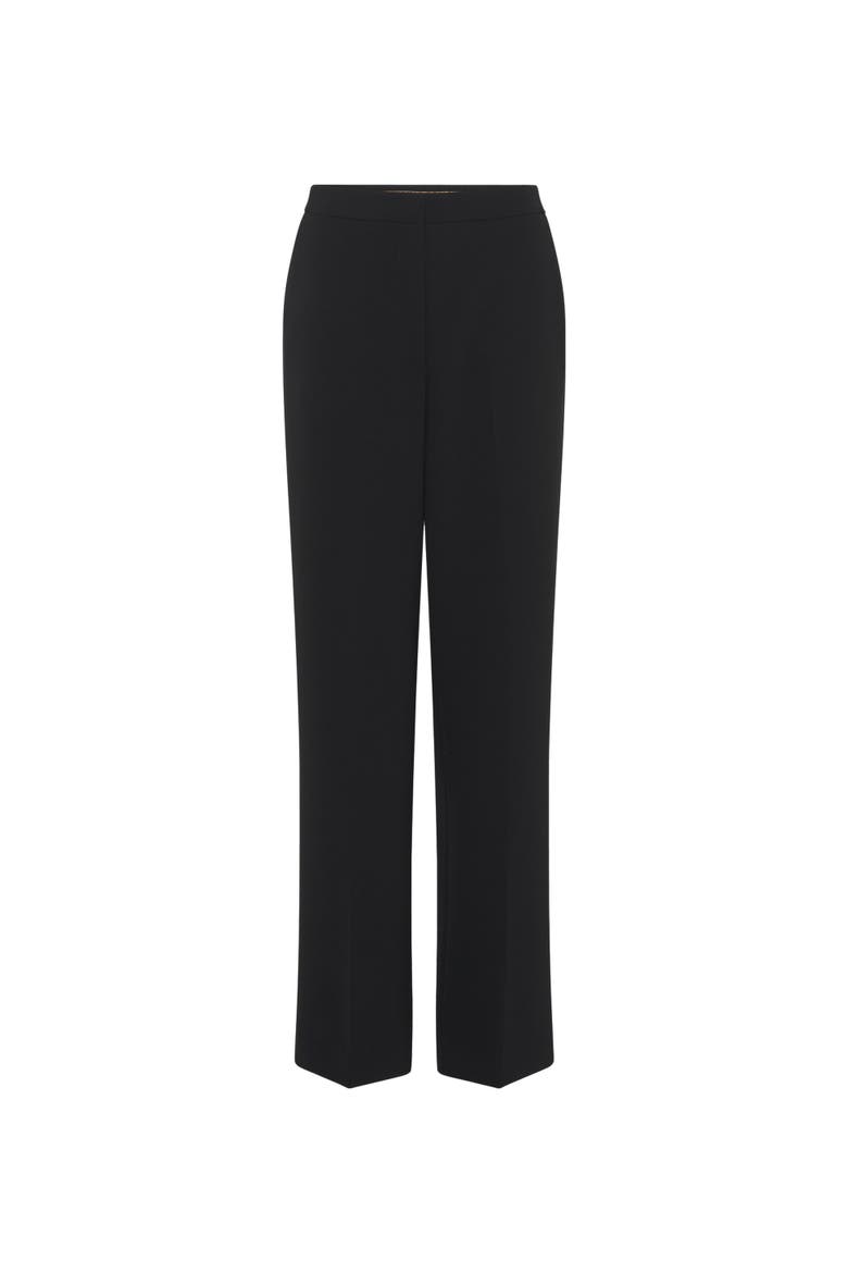 Cybele Straight Suit Pants, Alternate, color, Black