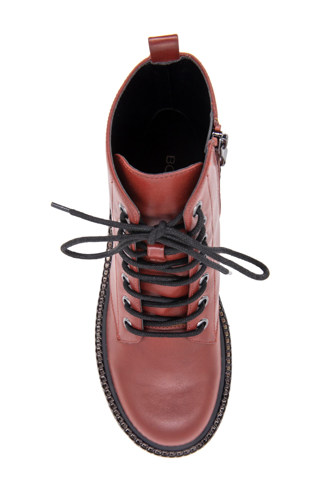 BCBGeneration Kayte Lug Sole Lace Up Combat Boot, Alternate, color, 