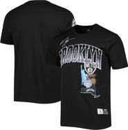 PRO STANDARD Men's Pro Standard Black Brooklyn Nets Hometown Chenille T-Shirt