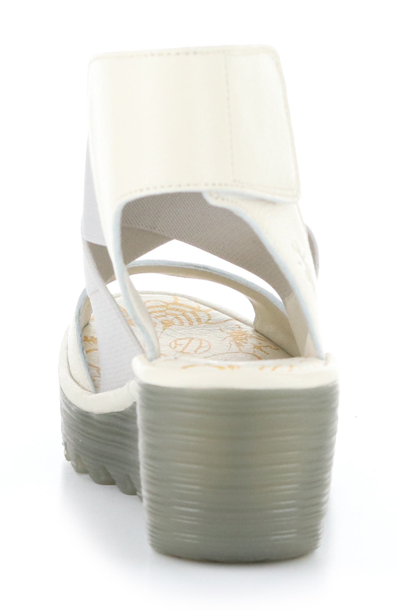 Yuba Platform Wedge Sandal, Alternate, color, OFF WHITE MOUSSE